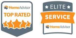 Home Advisor top rated & Elite Services Badge